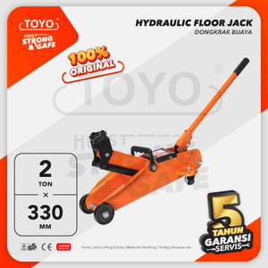 Hydraulic Floor Jack / Dongkrak Buaya Mobil 2 Ton TOYO