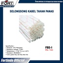 Fiberglass Sleeving FBS-1 Selongsong Kabel Tahan Panas FORT