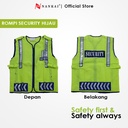 Rompi Safety Pengaman Security Hijau Nankai