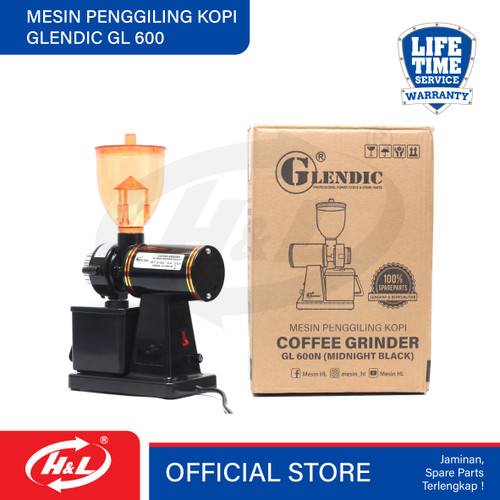 Electric Coffee Grinder GL 600N / Mesin Giling Kopi Warna Hitam