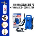 PAKET HEMAT !!! Jet Cleaner BIS 70 + Foam Lance + Connector BIS 70