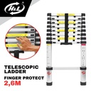 HL Tangga Teleskopik With Finger Protection 2.6 Meter