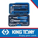 39PC.1/4"DR. SOCKET SET METRIC CHROME 6PT. - 2539MR-AM