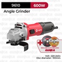 Angle Grinder (600W 100mm 4") KEN-9610 Mesin Gerinda Grinda Gurinda Grenda Grinder Listrik Saklar Switch Samping Inch