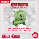 Blower Keong (3" 370 W) NRT-Pro Mesin Tiup Peniup Angin Duduk Tungku Bakar Listrik Elektrik Electric Hijau Original Norita