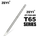 ZOYI ZT-T65-KR Mata Solder T65 Heating Element Electric Soldering Iron Tip Silver