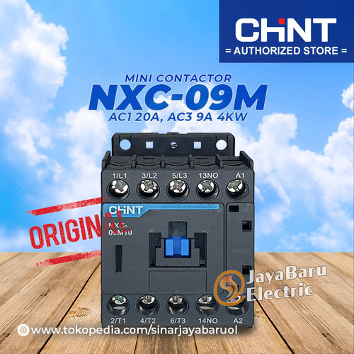 Mini Kontaktor CHINT NXC-09M NXC09M NXC-09M10 NXC-09M01 NXC-09M22