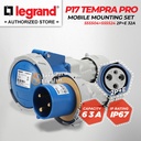 Legrand Paket 1 Set Plug Mobile Mounting Socket 2P+E / 3 Pin 63A IP67