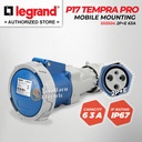 Legrand Mobile Mounting Socket 2P+E / 3 Pin 63A P17 Tempra Pro 555504