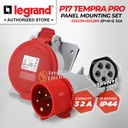 Legrand Paket 1 Set Plug Panel Mounting Socket 3P+N+E / 5 Pin 32A IP44
