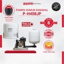 SANYO Mesin Pompa Air Sumur Dangkal Otomatis Made in JAPAN - P-H408JP