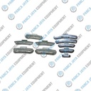 Timah Ketok Balancing Truk 80Gram (100 Pcs) King Point