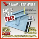 PROMO BELI 2 FREE 1-Plastik Polymailer Warna uk/17/20/35/40 isi100pcs Plastik Packing Online Shop Packing Perekat lem Tebal RAJAWALI