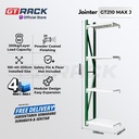 RAK GUDANG BESI GT RACK GT210 MAX – WAREHOUSE RACK 200KG TINGGI 4 SUSUN 3 METER LEBAR 40CM PANJANG 1M
