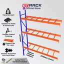 RAK PALET BESI AYORACK AI20-2740S W10 2 TON - RAK PALLET TINGGI 4 METER PANJANG 270CM LEBAR 100CM - RACK GUDANG HEAVY DUTY PALLET RACKING