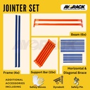 RAK PALET 1.5 TON TINGGI 5.4 METER AYORACK AI15-3054S W12 - RACK PALLET BESI PANJANG 305CM - HEAVY DUTY PALLET RACKING LEBAR 120CM