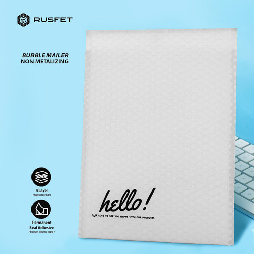 Amplop Bubble Mailer Wrap Envelope Rusfet Premium Termurah / DUS KARGO