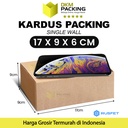 KARDUS PACKING KARTON BOX SMALL DUS KOTAK PACKAGING KECIL POLOS TEBAL