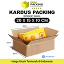 KARDUS PACKING KARTON BOX 20x15x10cm DUS KOTAK PACKAGING POLOS TEBAL