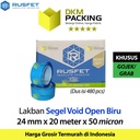 LAKBAN SECURITY OPEN SEGEL VOID TAPE SELOTIP ISOLASI RUSFET GOJEK DUS