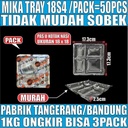 Mika Tray Sekat 18s4 sekat 4 / 20s5 sekat 5 / 20s7 Sekat 7 U Kotak Nasi Var