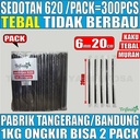 Sedotan Steril Tebal Tdk Berbau u Teh Poci uk 620 6mm / u Bubble Higienis uk 1221 12mm Runcing Pack