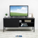 Informa Spencer Rak Tv - Hitam tv stand furnitur indoor rumah meja rak tivi tempat pajangan televisi
