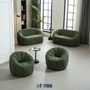 Informa Yolland Kursi Lounge 2 Seater - Hijau Aesthetic Chair Kursi Santai Serbaguna Kursi Tamu Rumah Kantor
