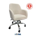 Informa Ziva Kursi Kantor Tempat Duduk Kerja Dengan Roda Office Chair Kursi Staff Karyawan Furniture Indoor Kantor
