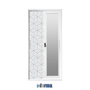 Informa Wilmer Lemari Pakaian 2 Pintu - Putih Wardrobe Storage Kabinet Tempat Simpan Baju Lemari Pintu Ayun Tarik Aesthetic