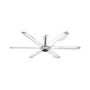 Krisbow 2 mtr Kipas Angin Plafon Hvls D2 130 Watt 1P Ceiling Fan Kipas Baling Langit-Langit Plafon Fan Penyejuk Ruangan Kipas Pabrik Gudang Warehouse Fan
