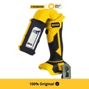 Krisbow Lampu Kerja Rechargeable 500 Lumens - Kuning Worklight Led Working Light Perlengkapan Proyek Bangunan Tukang
