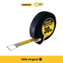 Krisbow 30 mtr Meteran Steel Lrmts31 - Kuning Alat Pengukur Barang Alat Ukur Bangunan Measuring Tape Peralatan Tukang Bangunan