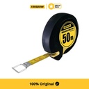 Krisbow 50 mtr Meteran Steel Lrmts51 - Kuning Alat Pengukur Barang Alat Ukur Bangunan Measuring Tape Peralatan Tukang Bangunan