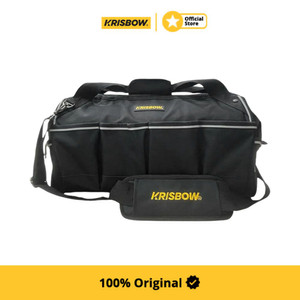 Krisbow Tas Perkakas Lrtb5 - Hitam Tempat Penyimpanan Alat Perkakas Tool Organizer Bag Organizer Alat Pertukangan Wadah Perkakas Teknisi
