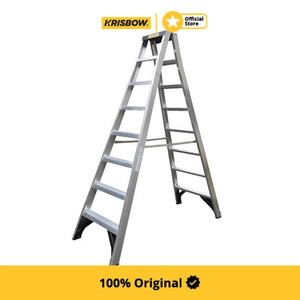 Krisbow 2.3 mtr Tangga Aluminium Twin 8 Step Prlt2308A