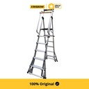 Krisbow 2.8 mtr Tangga Aluminium Rolling Multi 4X5 Step Prlrm2820