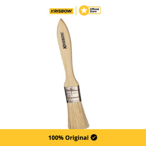 Krisbow Kuas Cat 2.5 cm Brush Wall Paint Polyester Alat Cat Dinding Kuas Tembok Perlengkapan Tukang