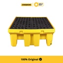 Krisbow Spill Pallet Wadah Cairan Kimia & Oli 260 Ltr