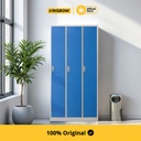 Krisbow Loker 3 Pintu Multi Column Locker - Biru