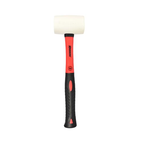 Krisbow Rubber Hammer Palu Karet 226.79 Gr - Oranye/Putih