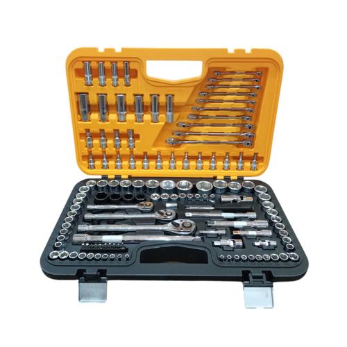 Krisbow Kunci Sok Socket Set Sq 1/4-1/2 Inchi 123 Pcs Lrsos2