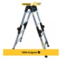 Krisbow Ladder Adjustable Tangga Lipat Aluminium 2.6 Mtr