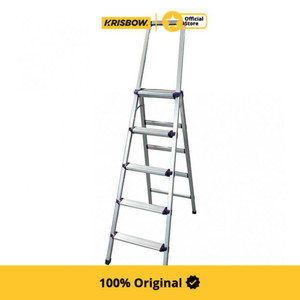Krisbow Ladder Step Tangga Lipat Aluminium 5 Step