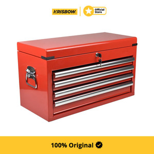 Krisbow Tool Drawer Kotak Perkakas 4 Tray 66X30X38 Cm