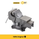 Krisbow Bench Vise Ragum Putar With Swivel Base 10 Cm