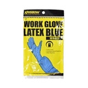 Krisbow Work Glove Sarung Tangan Latex Ukuran M - Biru