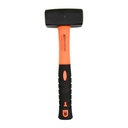 Krisbow Stonning Hammer Palu Batu Pegangan Fiberglass 1250Gr