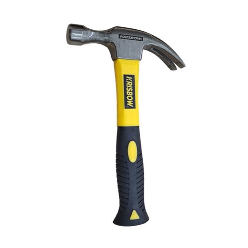 Krisbow Claw Hammer 560 Gr Palu Kambing Handle Rubber Lrch20