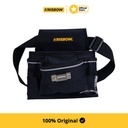 Krisbow Tas Perkakas 8 Kompartemen Lrtp1 - Hitam Tempat Penyimpanan Alat Perkakas Tool Organizer Bag Organizer Alat Pertukangan Wadah Perkakas Teknisi